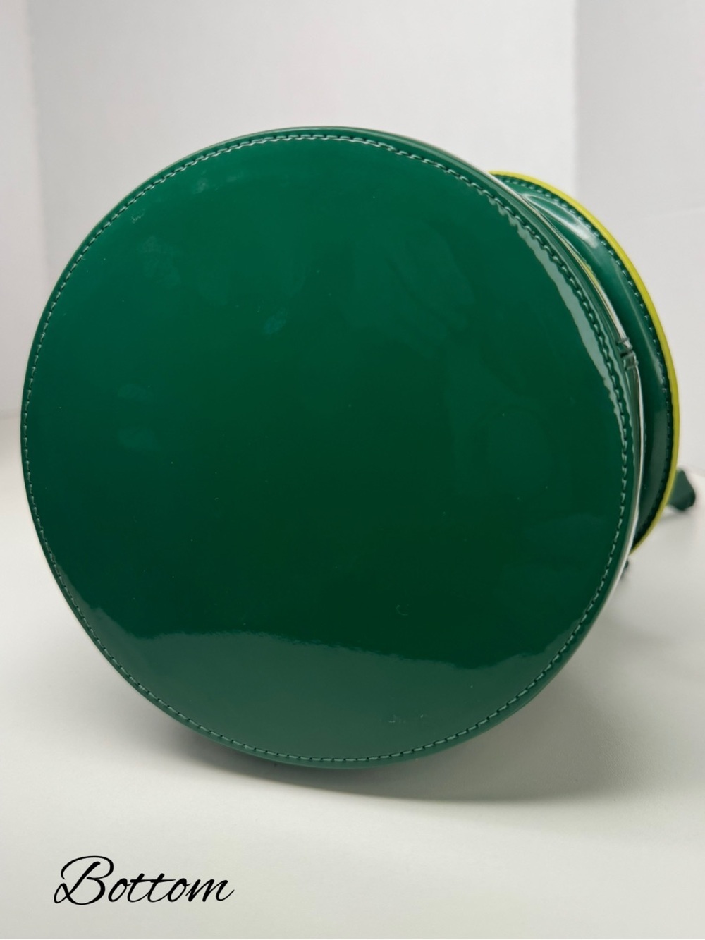 Kate Spade Harvest Time Green Patent Leather Watering Can Crossbody Novelty Bag - Picture 11 of 16